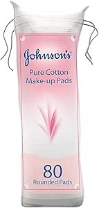 Johnson's Pure Cotton Pads 80pcs